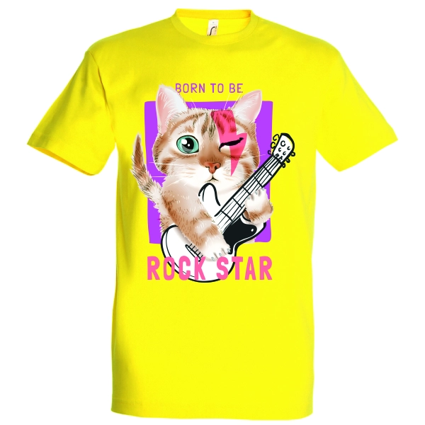 Tricou bărbat - Rock Star Cat - imagine 6