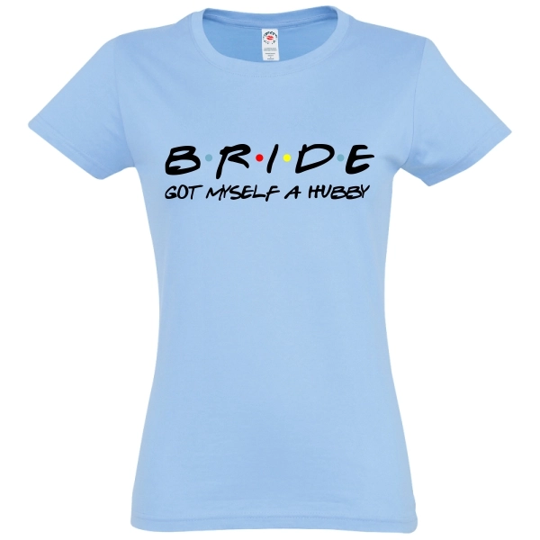 Tricou damă - Bride got hubby - imagine 3