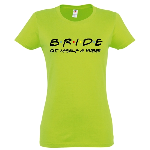 Tricou damă - Bride got hubby - imagine 5