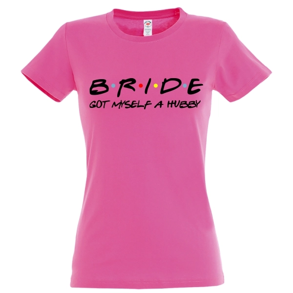 Tricou damă - Bride got hubby - imagine 4