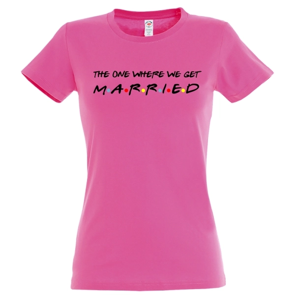 Tricou damă - We get married - imagine 4