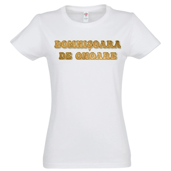 Tricou damă - Domnișoara de onoare - imagine 2