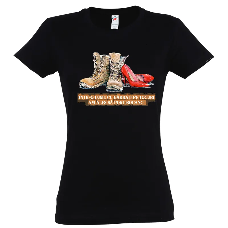 Tricou damă - Port bocanci - imagine 5