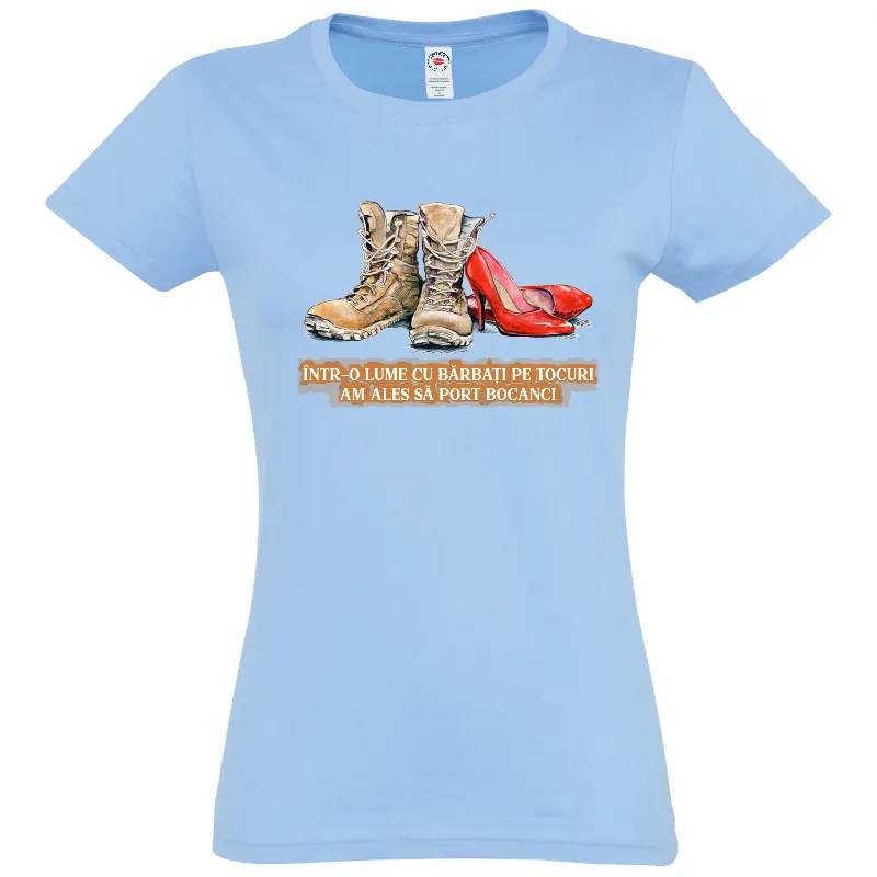 Tricou damă - Port bocanci - imagine 3