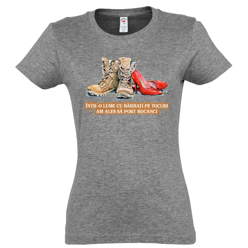 Tricou damă - Port bocanci - imagine 4