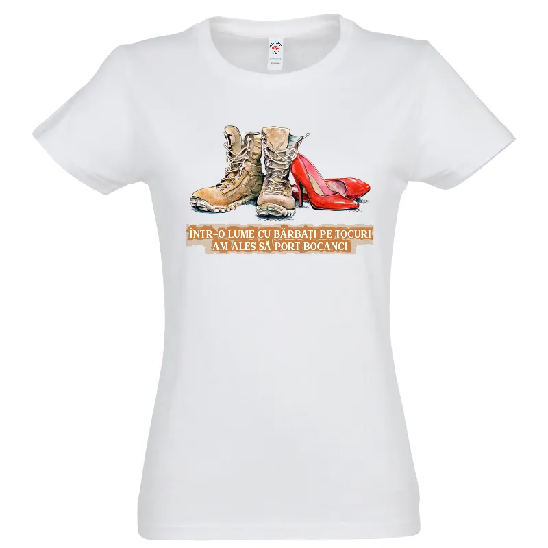 Tricou damă - Port bocanci - imagine 2
