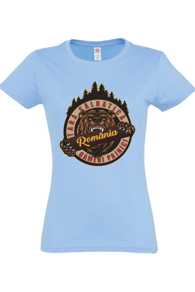 Tricou damă - România Țară Sălbatică - imagine 4