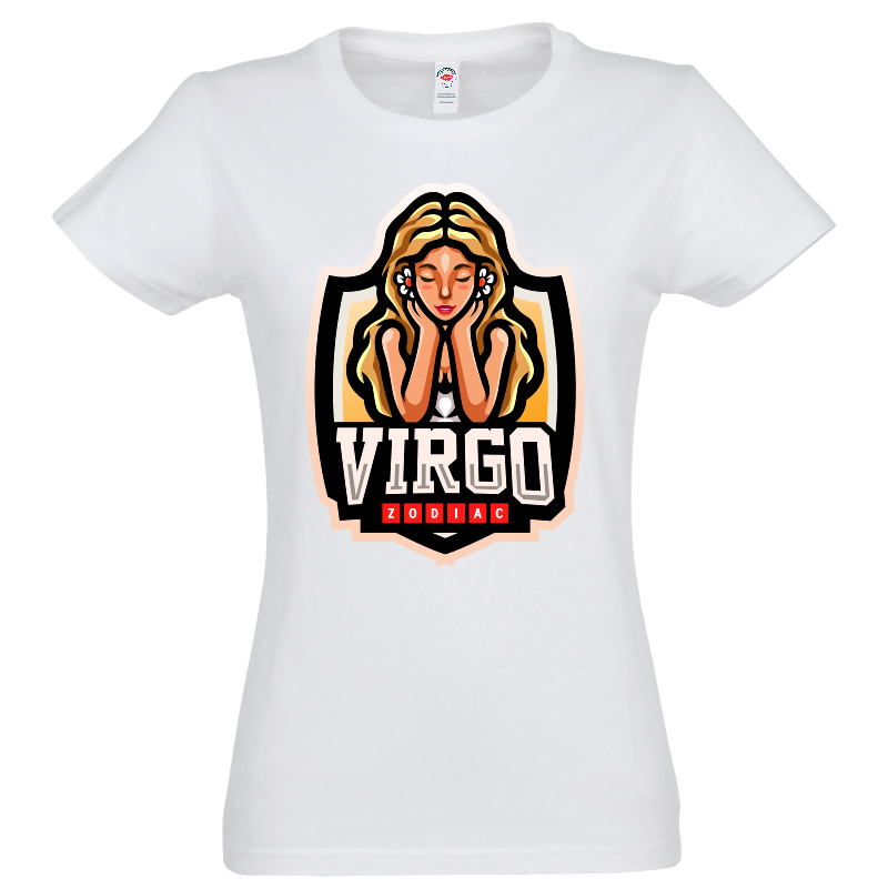 Tricou damă - Virgo Zodiac - imagine 2