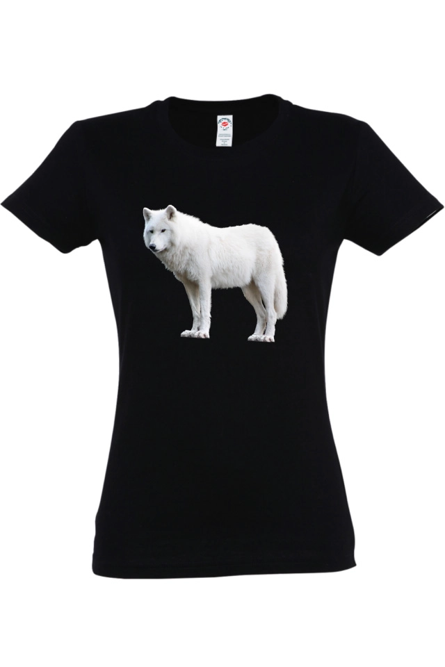 Tricou damă - Lup Alb - imagine 2