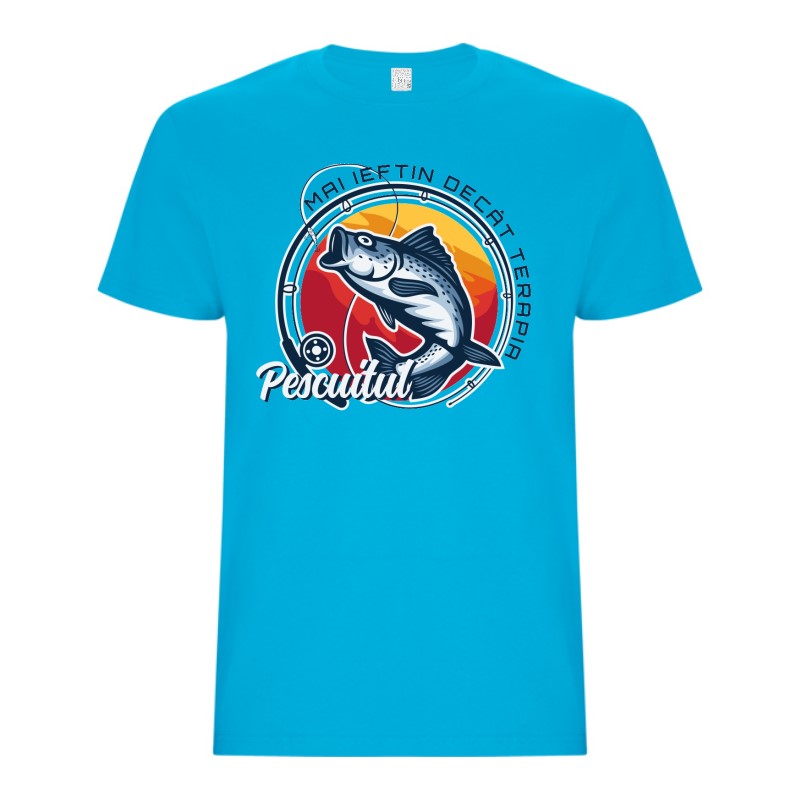 Tricou bărbat - Terapia prin pescuit - imagine 3