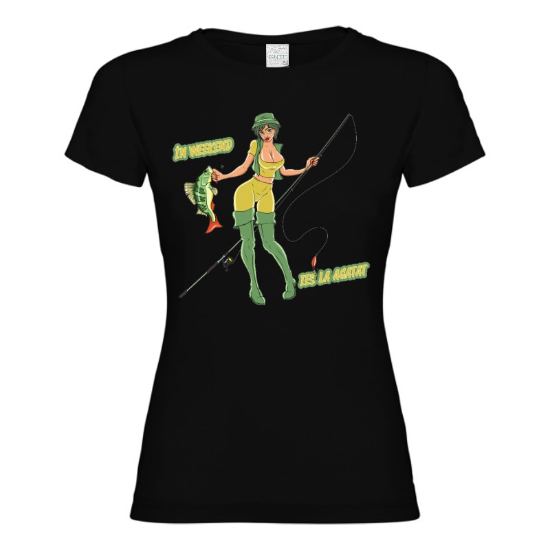Tricou damă - La agățat în Weekend - imagine 4