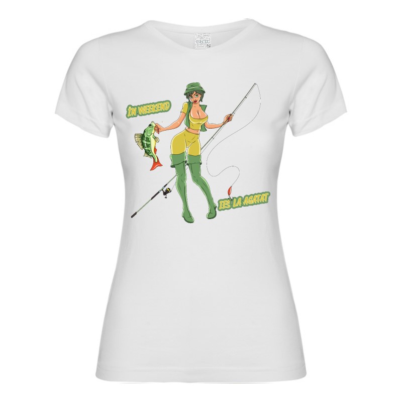 Tricou damă - La agățat în Weekend - imagine 2