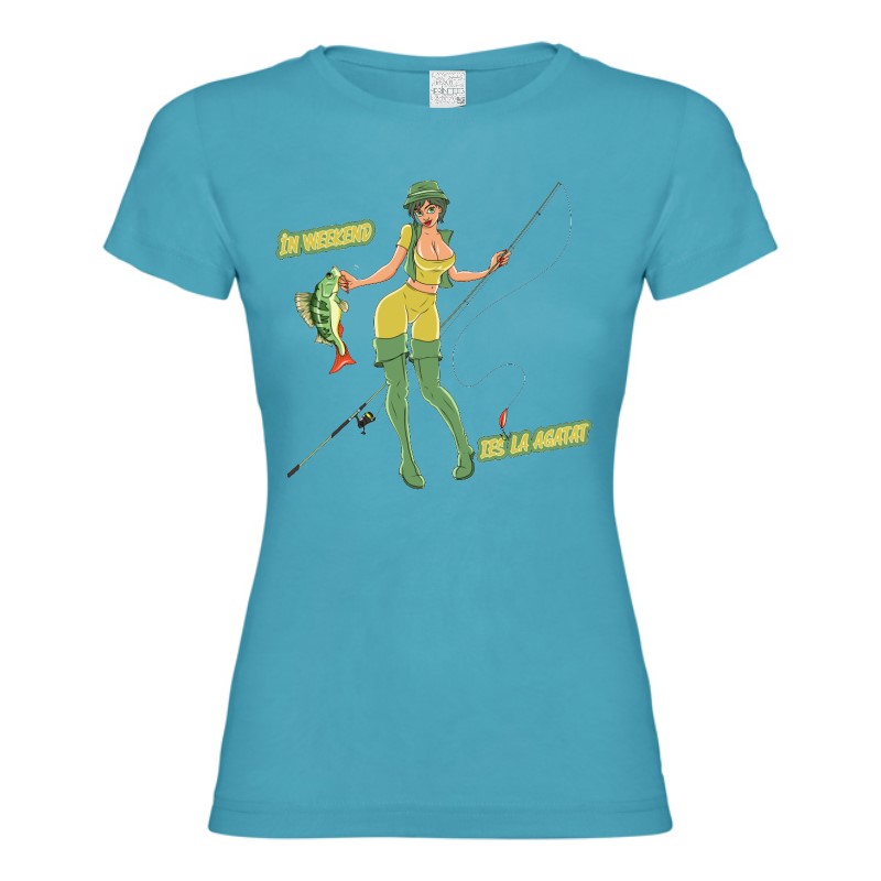 Tricou damă - La agățat în Weekend - imagine 3