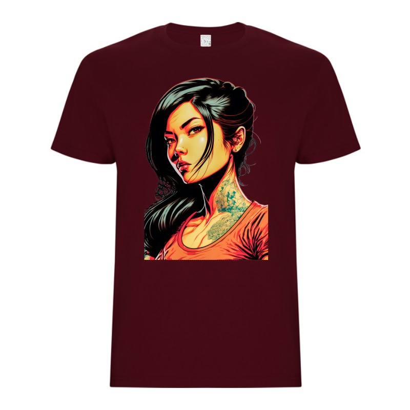 Tricou bărbat - Cyberpunk Girl - imagine 12