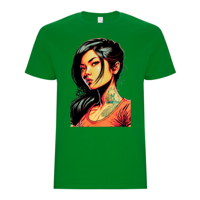 Tricou bărbat - Cyberpunk Girl - imagine 11