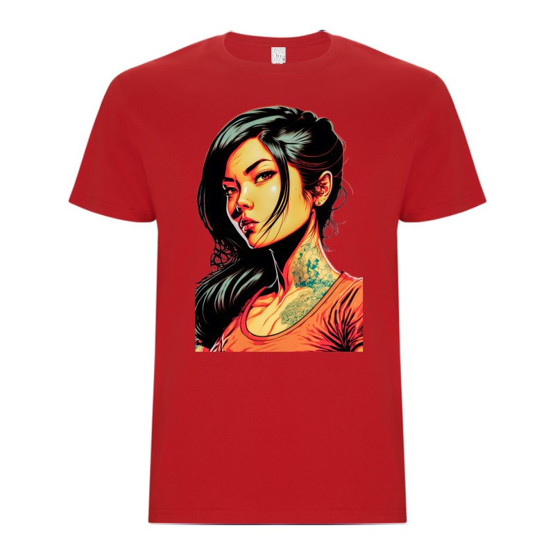 Tricou bărbat - Cyberpunk Girl - imagine 10