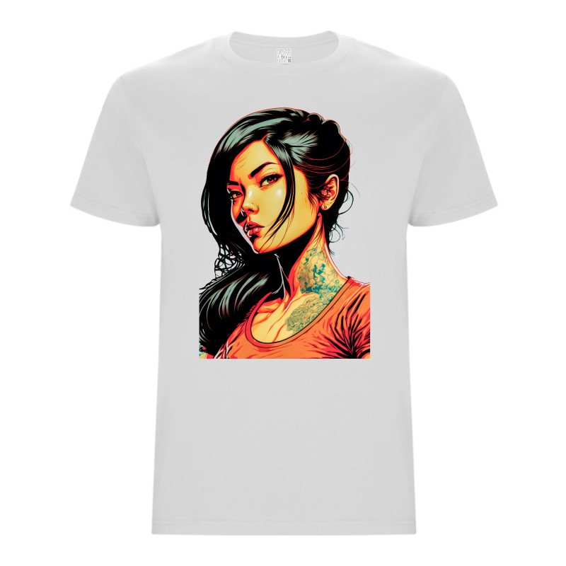Tricou bărbat - Cyberpunk Girl - imagine 2
