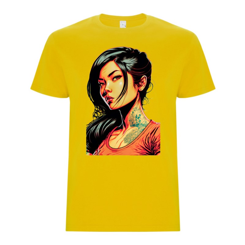 Tricou bărbat - Cyberpunk Girl - imagine 6