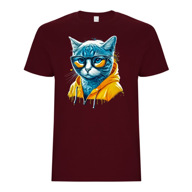 Tricou bărbat - Cyberpunk Cat - imagine 12