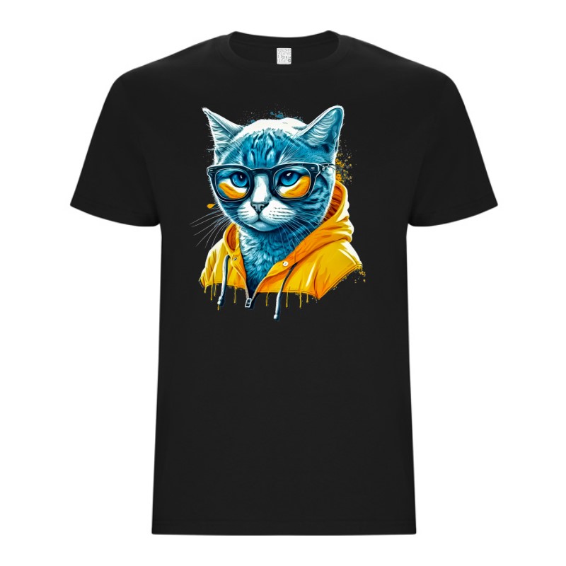 Tricou bărbat - Cyberpunk Cat - imagine 9