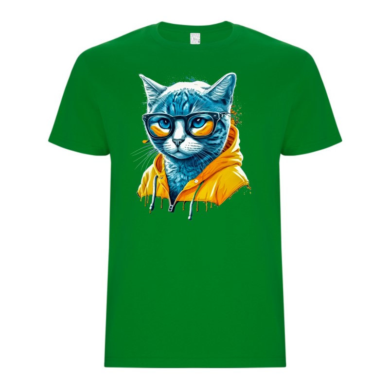 Tricou bărbat - Cyberpunk Cat - imagine 11