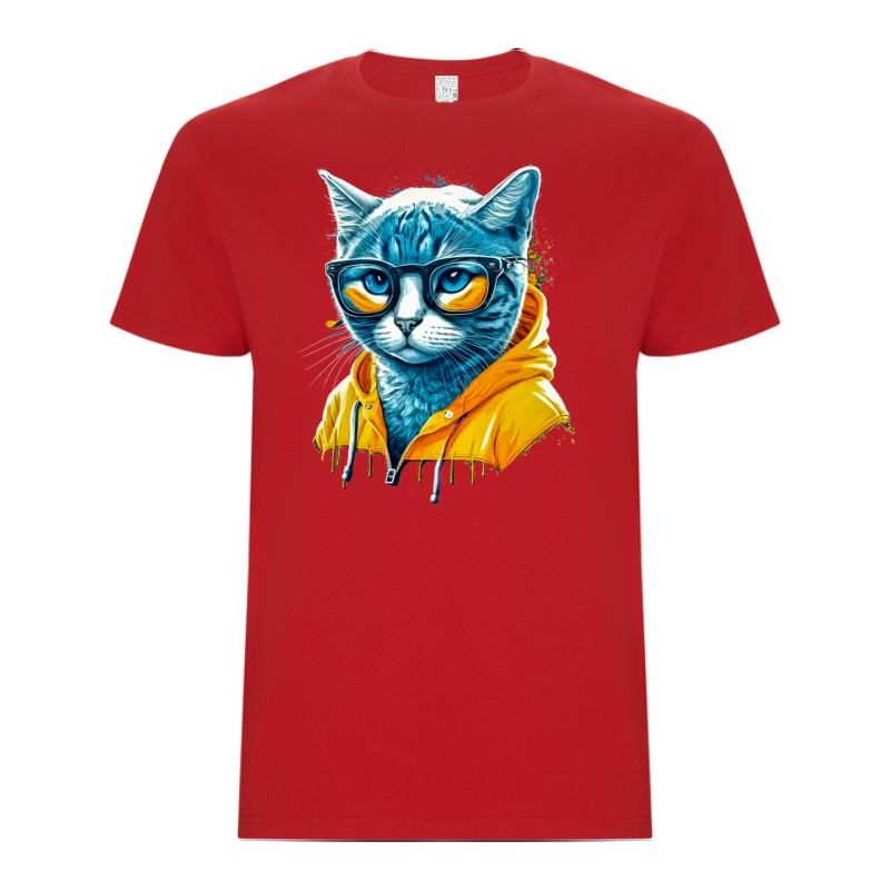Tricou bărbat - Cyberpunk Cat - imagine 10