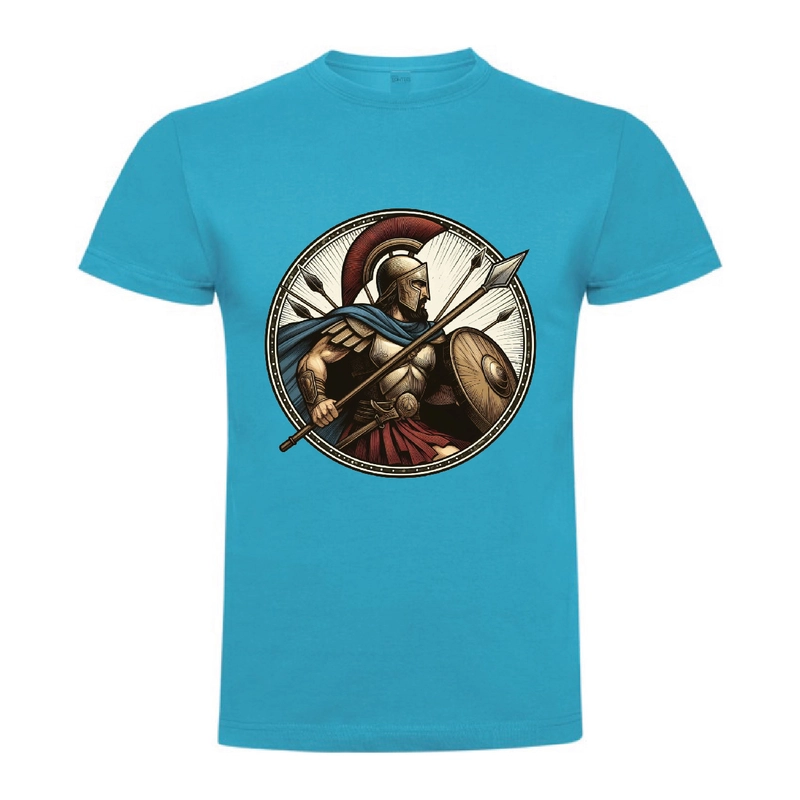 Tricou bărbat - Luptător Spartan - imagine 4