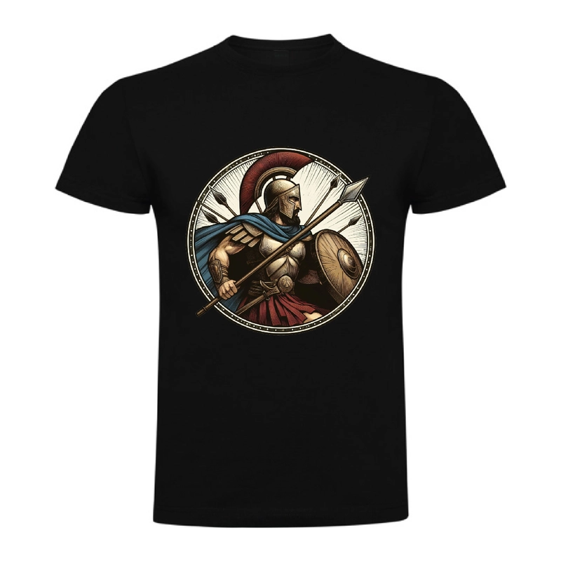 Tricou bărbat - Luptător Spartan - imagine 5