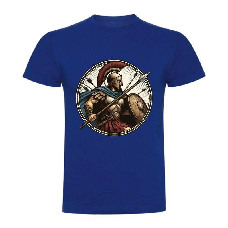 Tricou bărbat - Luptător Spartan - imagine 3