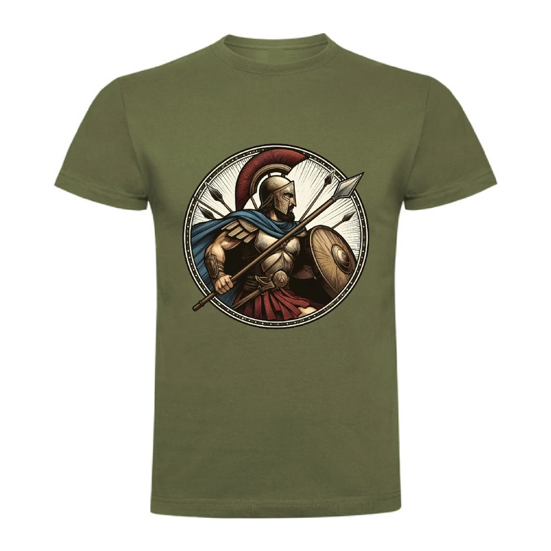 Tricou bărbat - Luptător Spartan - imagine 8