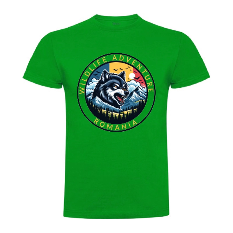Tricou bărbat - Romana Wildlife Adventure - Lup - imagine 9