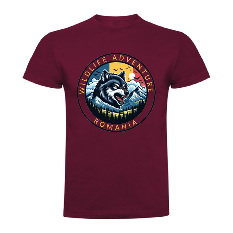 Tricou bărbat - Romana Wildlife Adventure - Lup - imagine 10