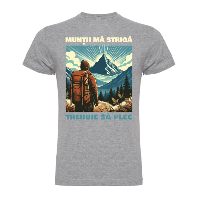 Tricou bărbat - Strigă munții - imagine 7