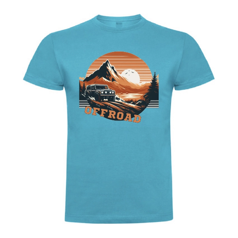 Tricou bărbat - Off-Road Sunset - imagine 4