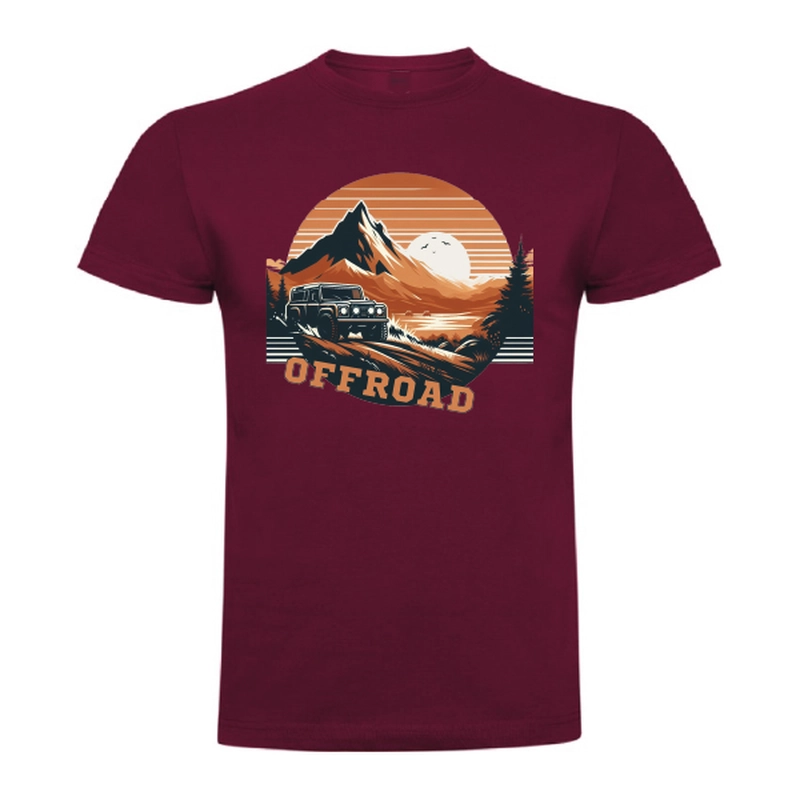 Tricou bărbat - Off-Road Sunset - imagine 12