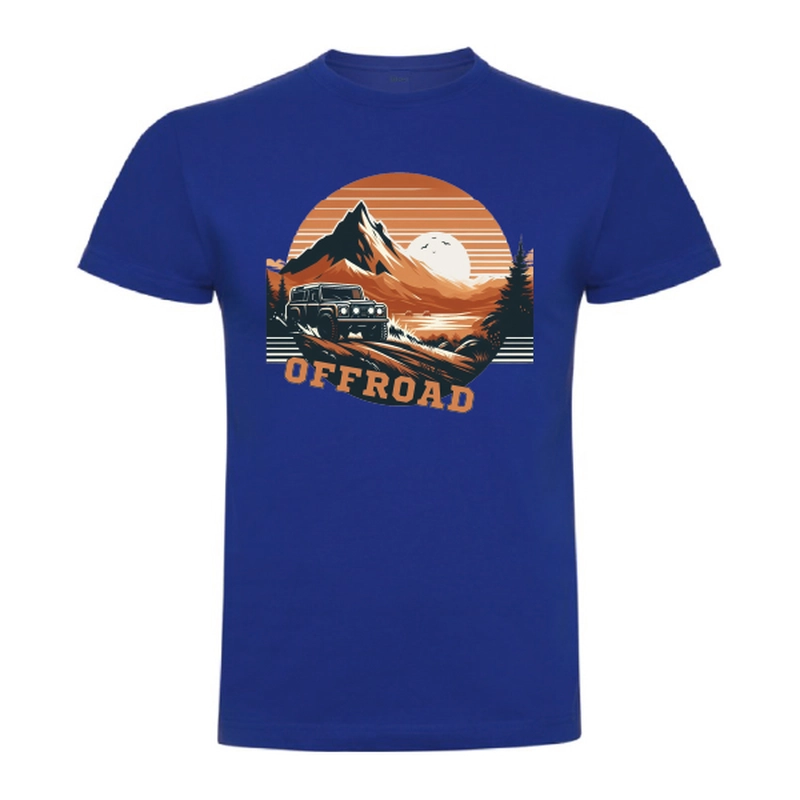 Tricou bărbat - Off-Road Sunset - imagine 3