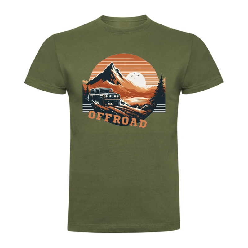 Tricou bărbat - Off-Road Sunset - imagine 8