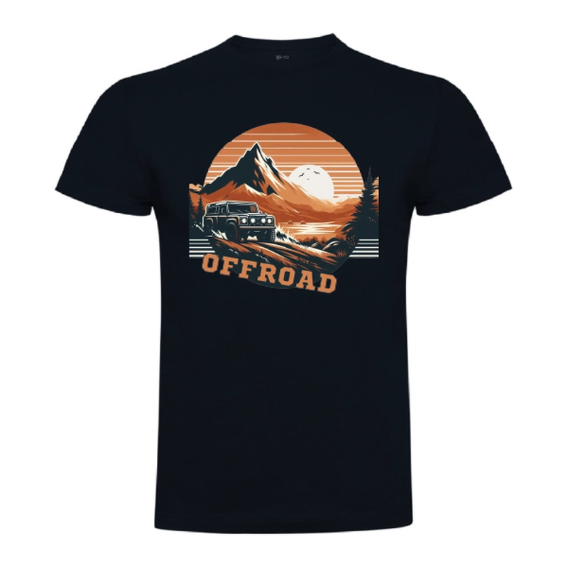 Tricou bărbat - Off-Road Sunset - imagine 5