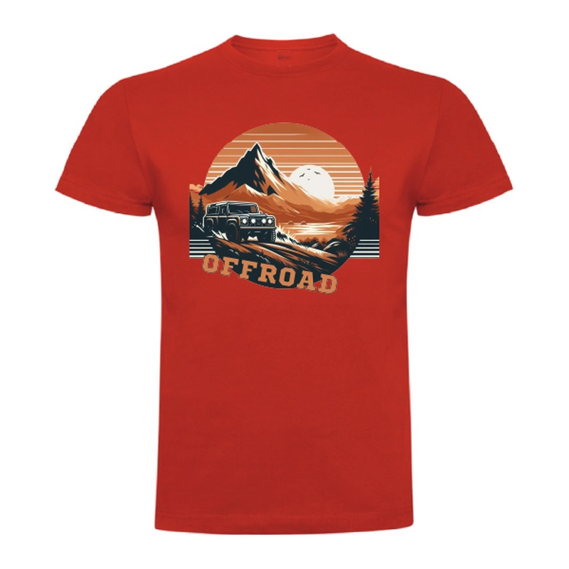 Tricou bărbat - Off-Road Sunset - imagine 10