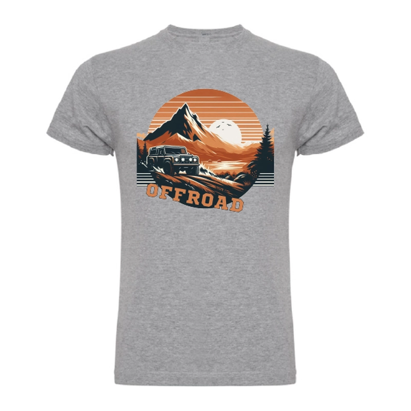 Tricou bărbat - Off-Road Sunset - imagine 7