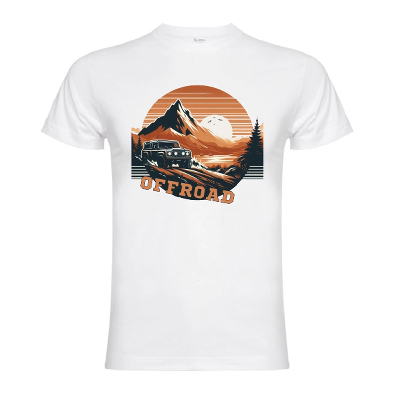 Tricou bărbat - Off-Road Sunset - imagine 2