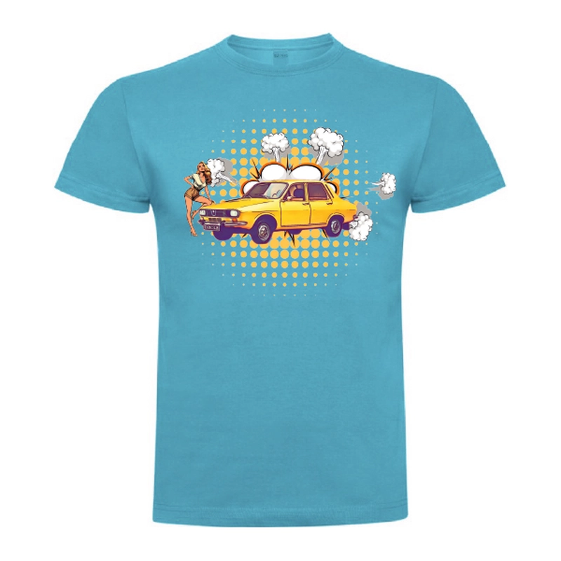 Tricou bărbat - Dacia 1300 Galbenă - imagine 4