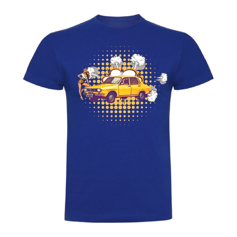 Tricou bărbat - Dacia 1300 Galbenă - imagine 3