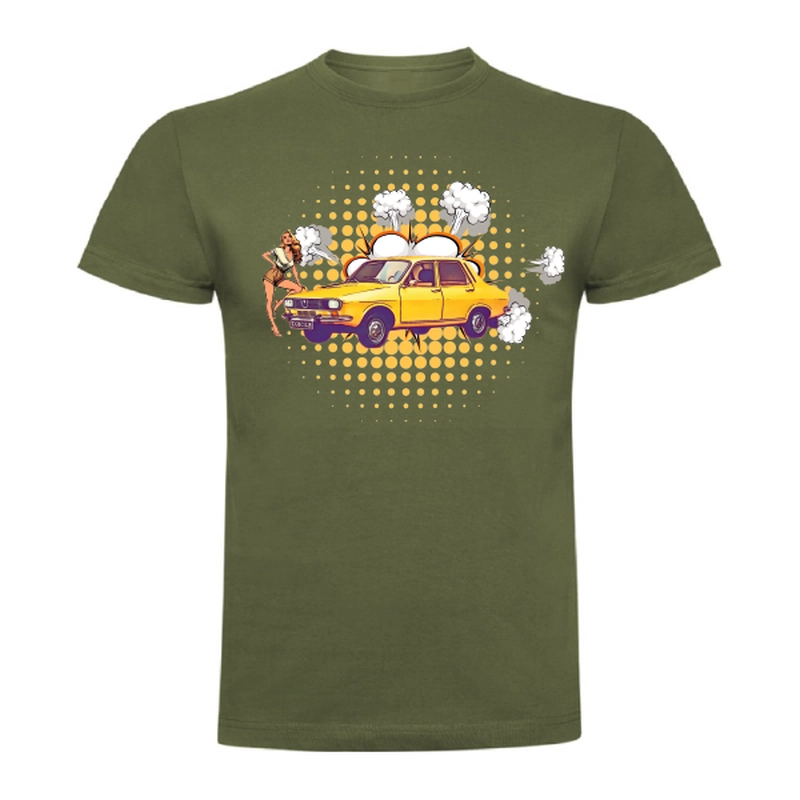 Tricou bărbat - Dacia 1300 Galbenă - imagine 8