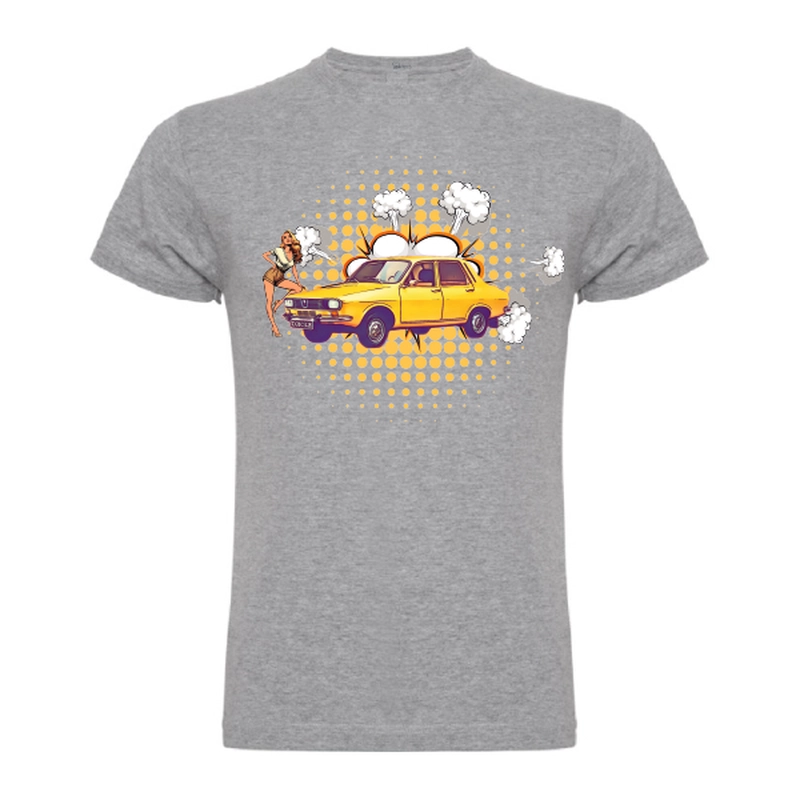 Tricou bărbat - Dacia 1300 Galbenă - imagine 7