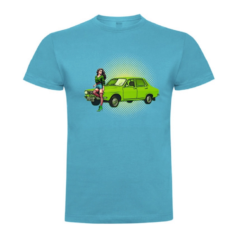 Tricou bărbat - Dacia 1300 Verde - imagine 4