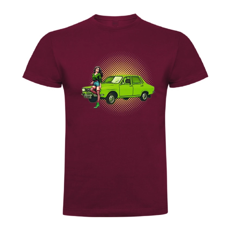 Tricou bărbat - Dacia 1300 Verde - imagine 12