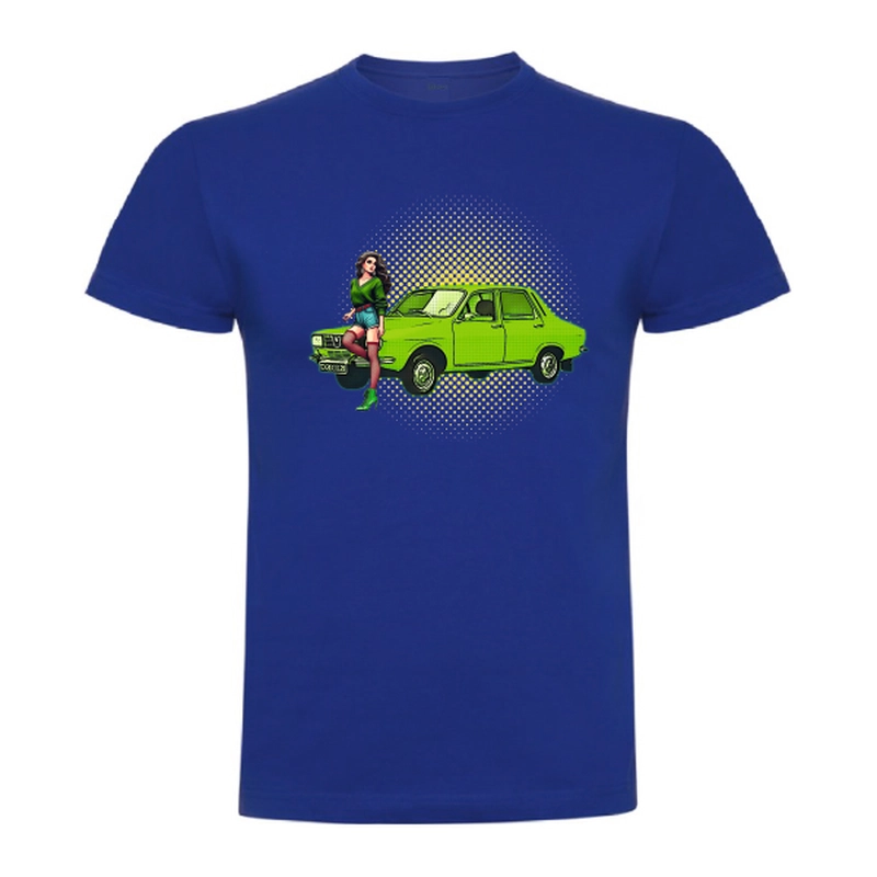 Tricou bărbat - Dacia 1300 Verde - imagine 3