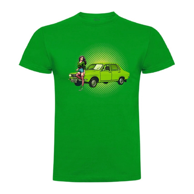 Tricou bărbat - Dacia 1300 Verde - imagine 11