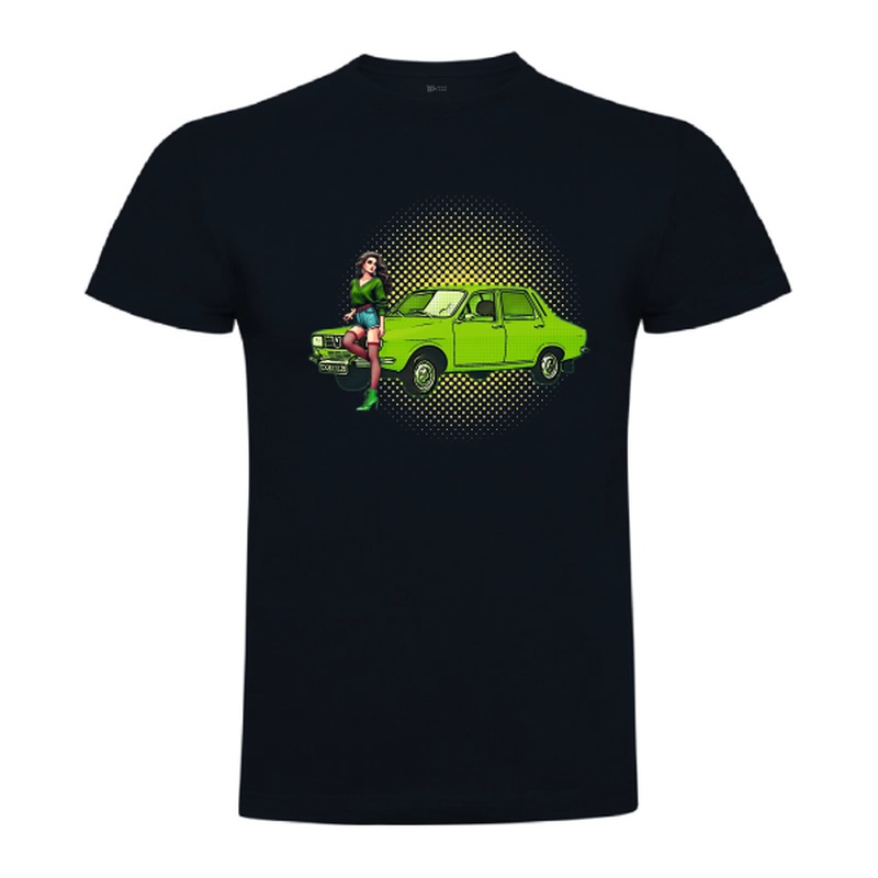 Tricou bărbat - Dacia 1300 Verde - imagine 5